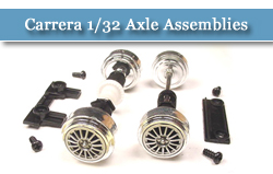 Carrera 1/32 Axle Assemblies